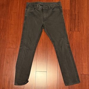 Classic Black Slim Fit Jeans for Men